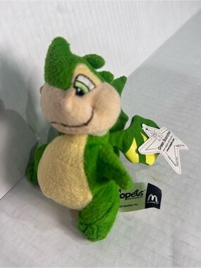 2004 Neopets Green Scorchio plush